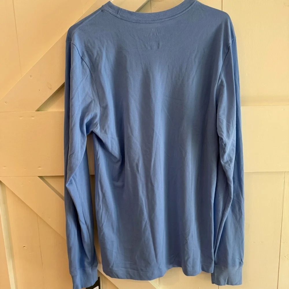 Nike‎ Sky Blue Camo Logo Long Sleeve Tee Size Small New with Tags Dri-Fit